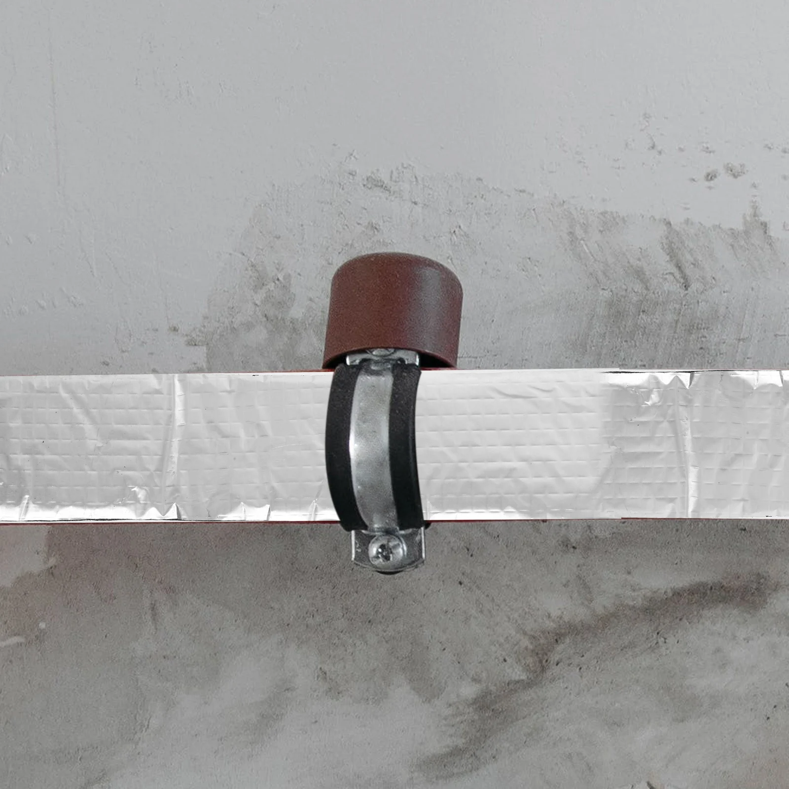 

1 Roll Pipe Insulation Tape Reflective Foil Thermal Barrier Multi-Purpose Insulation Wrap for Roofs Walls Cars Greenhouse