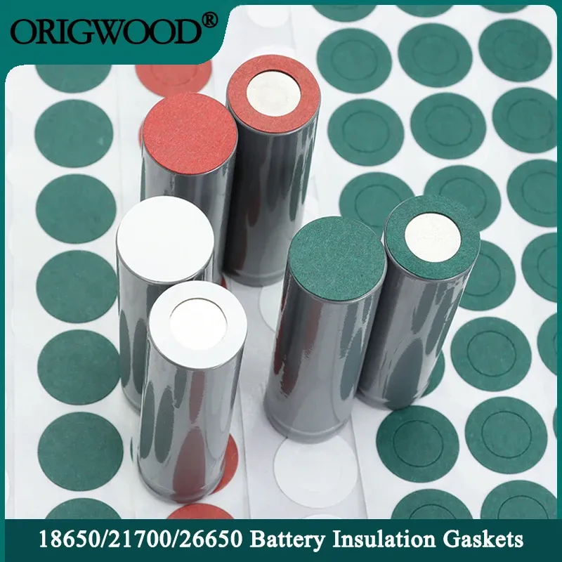  18650 21700 26650 Li-ion Battery Insulation Gasket Pack Cell Barley Adhesive Paper Glue Fish Electrode Insulated Pads 