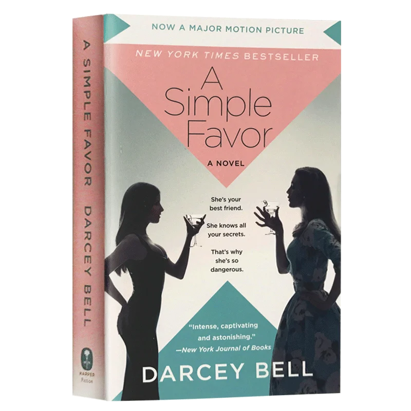 

A Simple Favor, Bestselling books in english, Horror Mystery novels 9780062883490