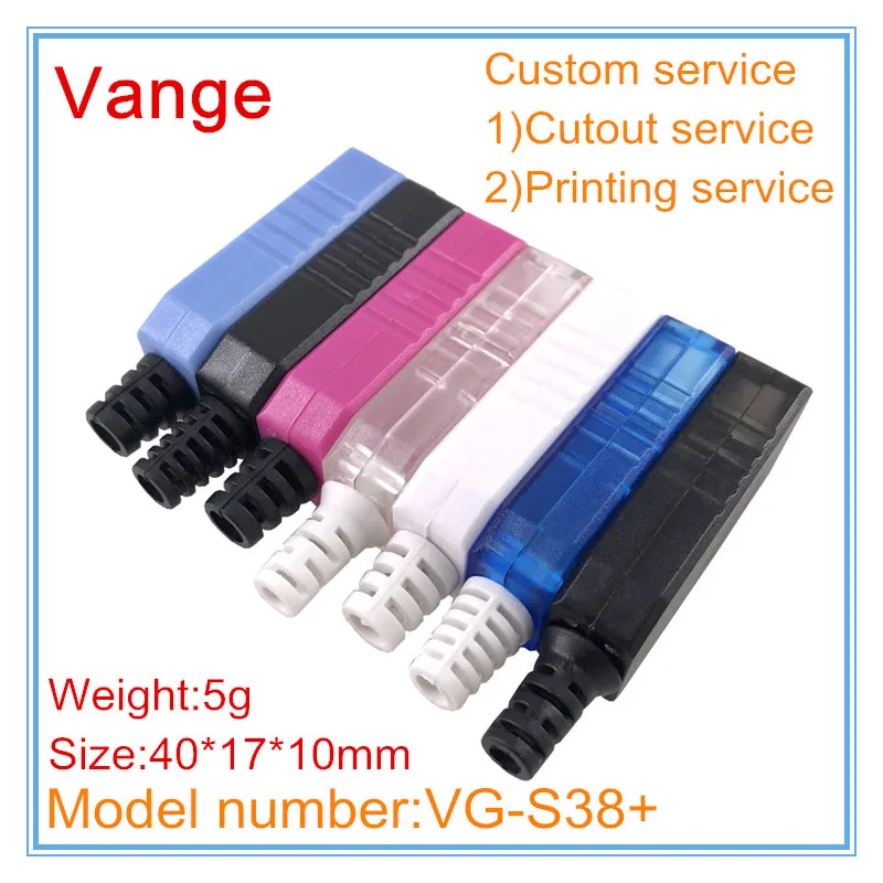 4 個 Vange USB プロジェクトボックス 40*17*10 ミリメートル ABS プラスチックジャンクションボックス diy