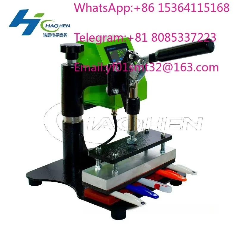 Sublimation Heat Transfer Pen Press Machine Custom Logo Printing Equipment For Plastic Ballpoint Pens Heat Transfer Pattern