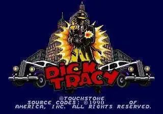 ديك Tracy-16Bit MD لعبة بطاقة ل سيجا ميجا درايف ، نظام التكوين