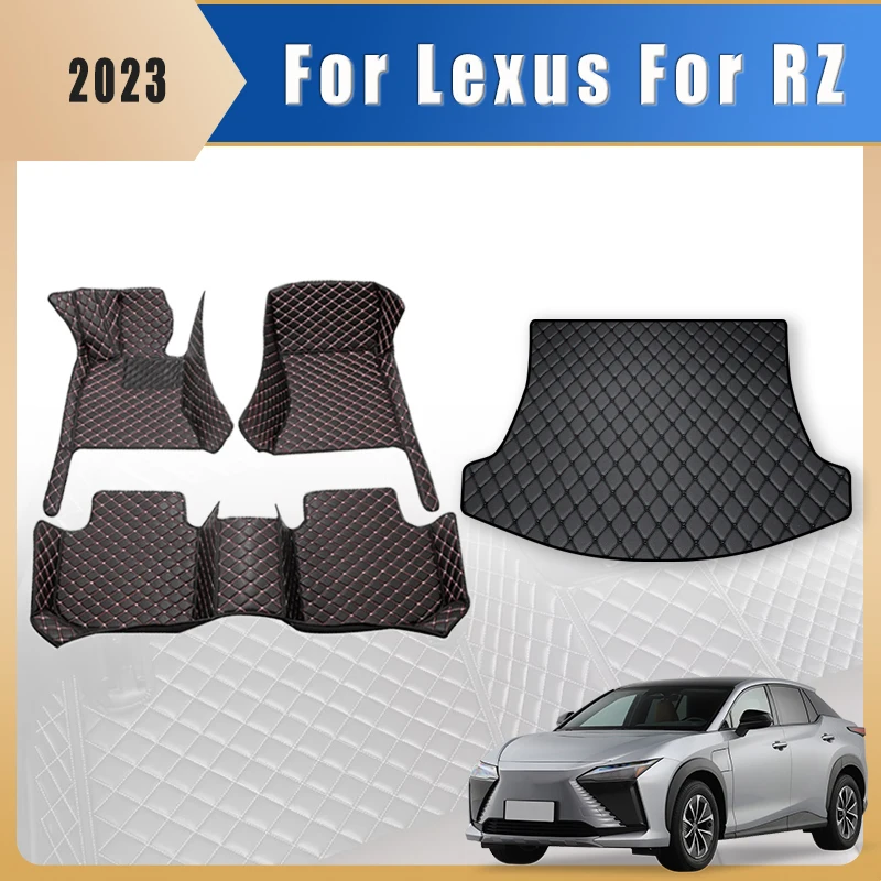 

Автомобильные коврики, ковры в багажник для Lexus RZ 2023, автомобильные подушечки для ног, автоаксессуары, товары для интерьера, чехлы, детали, водонепроницаемые