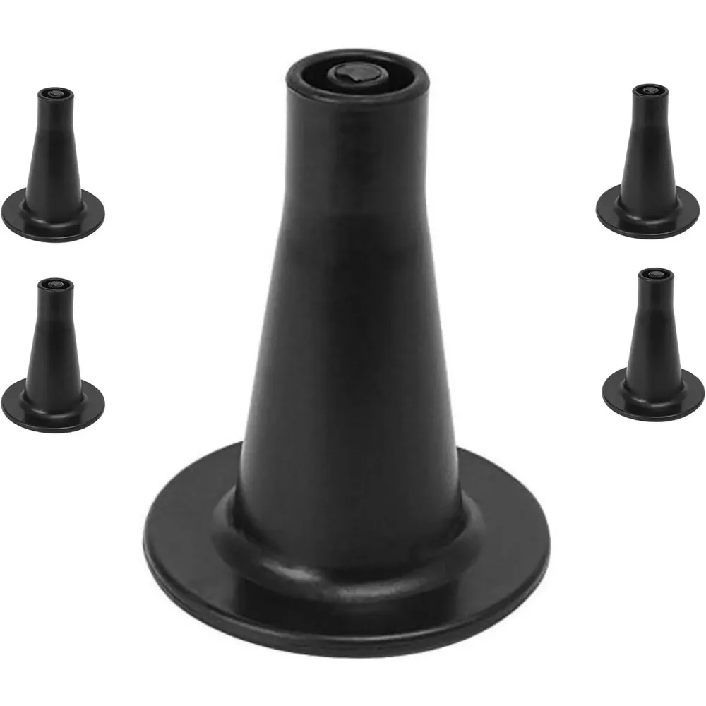 

Plastic Bed Frame Feet, Glides Will Replaces Wheels While Giving Floor Protection (4 Pack)