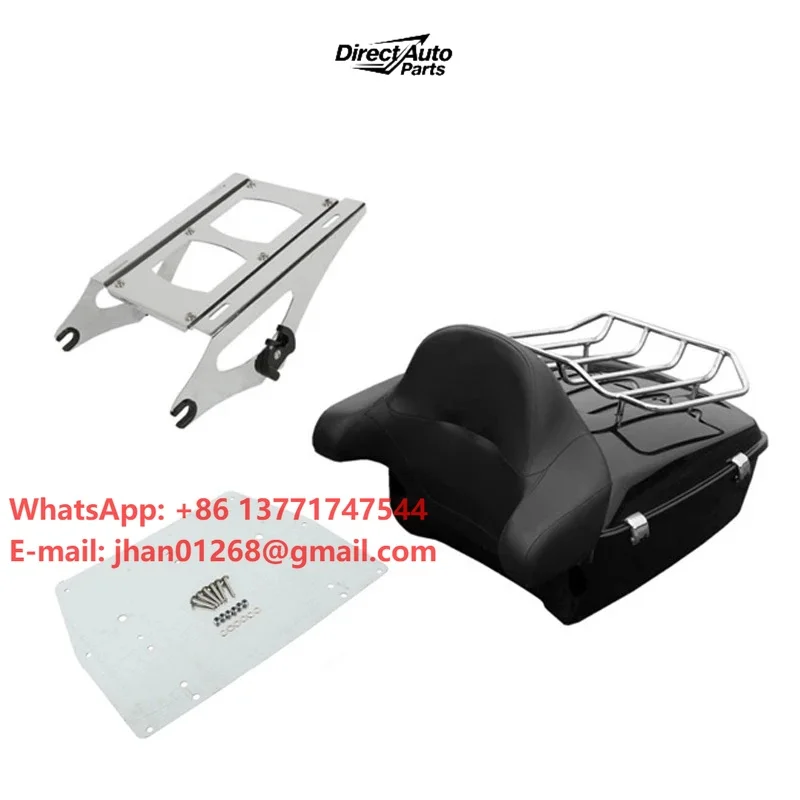 It Is Applicable to the Refitting of Glide Road King's Trunk + Mounting Bracket Trunk  for Harley Locomotive