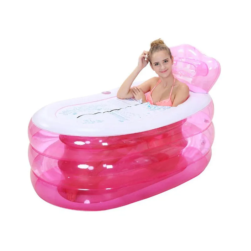 YR13075 portable toilet bathtub for adults adult plastic inflatable bath tub inflatable collapsible inflavel SPA 130*75*70cm