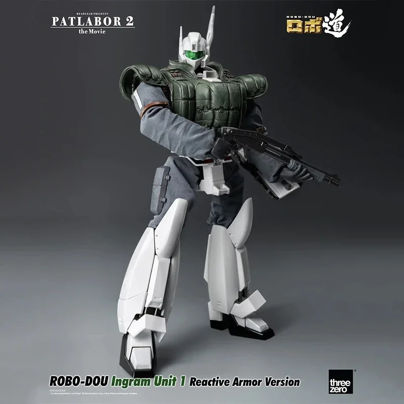 Genuine Original Threezero ROBO-DOU Ingram Unit 1 & 2 & 3 Reactive Armor Version Mobile Police PATLABOR Action Anime Figure Doll