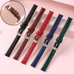 8mm 10mm 12mm 14mm 16mm Slim Leather Straps Soft Leather Watch Bands Men Women Universal Wrist Band High Quality Sport Bracelets