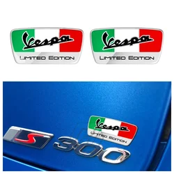 3D Resin Scooter Sticker for Vespa GTS 250 300 300ie Sprint Primavera 50 125 150 Italy Limited Edition Decals