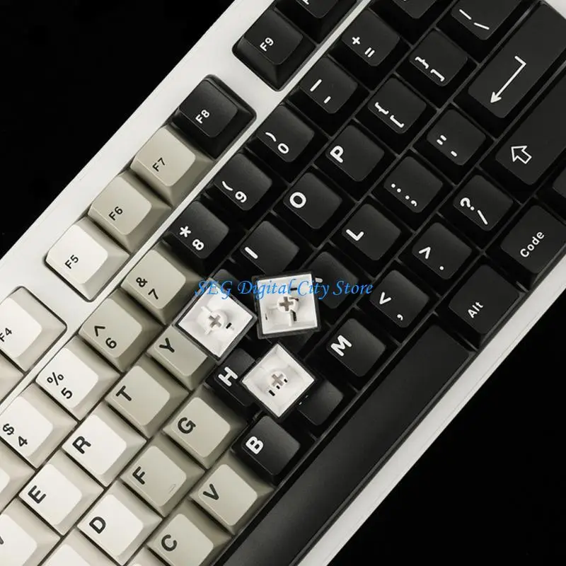 U75B 121 Kluczowe klucze klawiszowe klawiatury Gaming Wysoka twardość Niestandardowe zamienniki klawiszy Keycaps