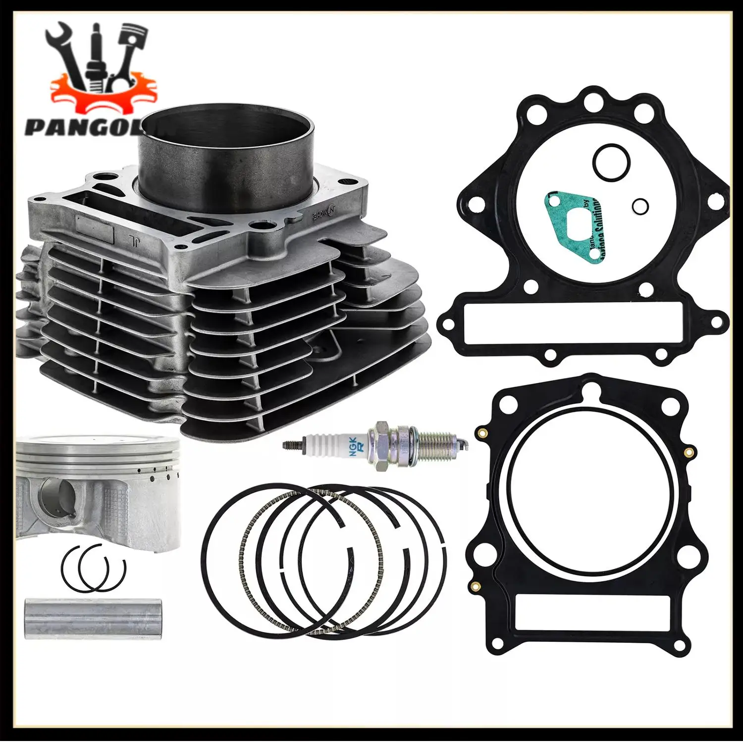 

Cylinder Piston Gasket Kit For Yamaha Grizzly 600 XT600 3TB-11310-00-00 Motorcycle Parts Engines Engine Part Engine Gaskets Seal