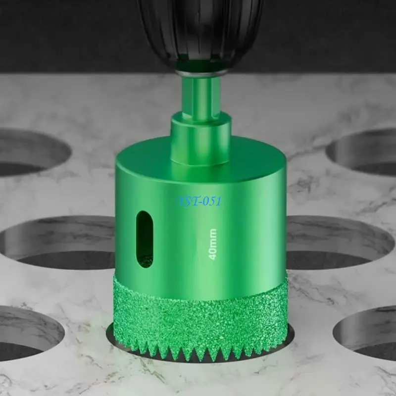 

E15A Superior Tile Drill Bit for Clean and Neat Holes in Hard Surfaces Extended Life