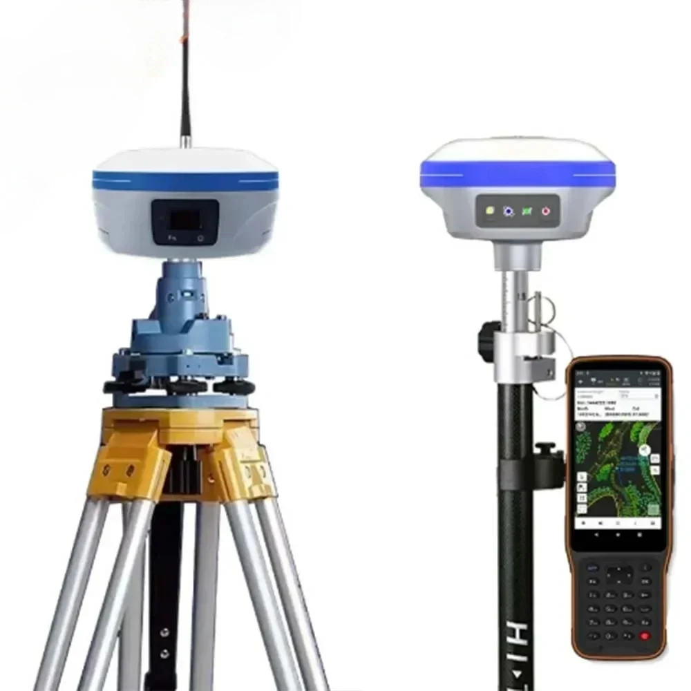 I73/X6/T5Pro/M6II High-precision GPS RTK Rover And Base, Language Switchable, With IMU And Built-in Radio Receiver