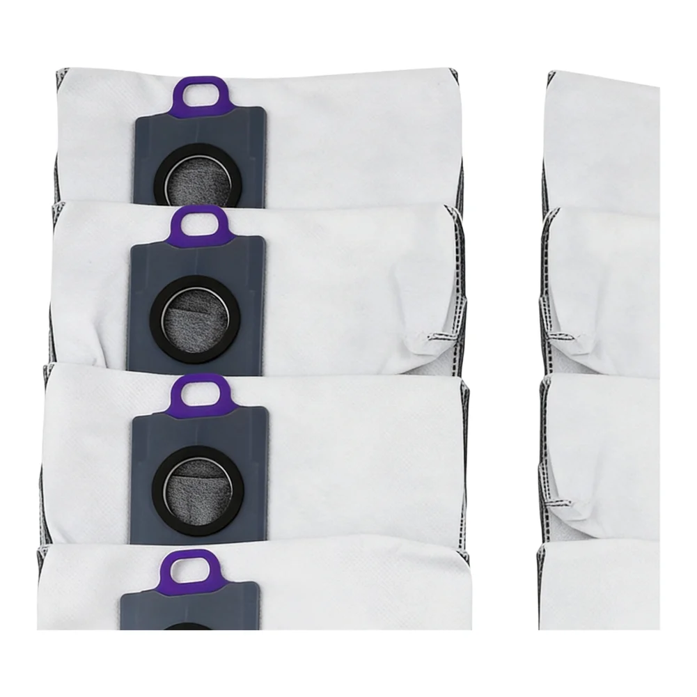 4 10 Base Station Bags Advanced Filtration Vacuum Bags Home Captures 99.97 Fine Dust Large 3.5 Litres Capacity