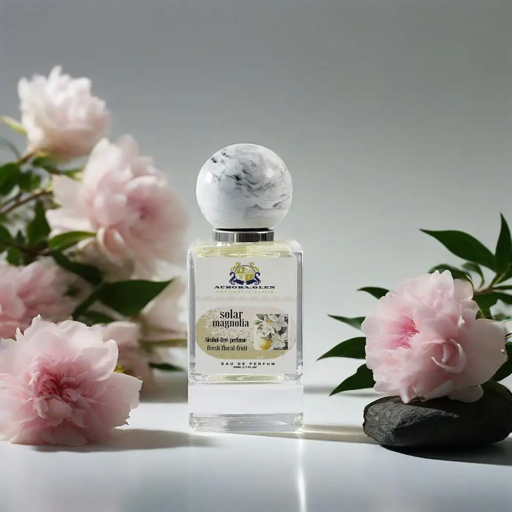 Perfumy damskie Solar Magnolia 50ml Eau de Parfum Bogaty zapach z długotrwałym wydłużeniem się, bezalkoholowe, bezpieczne i niepodrażniające