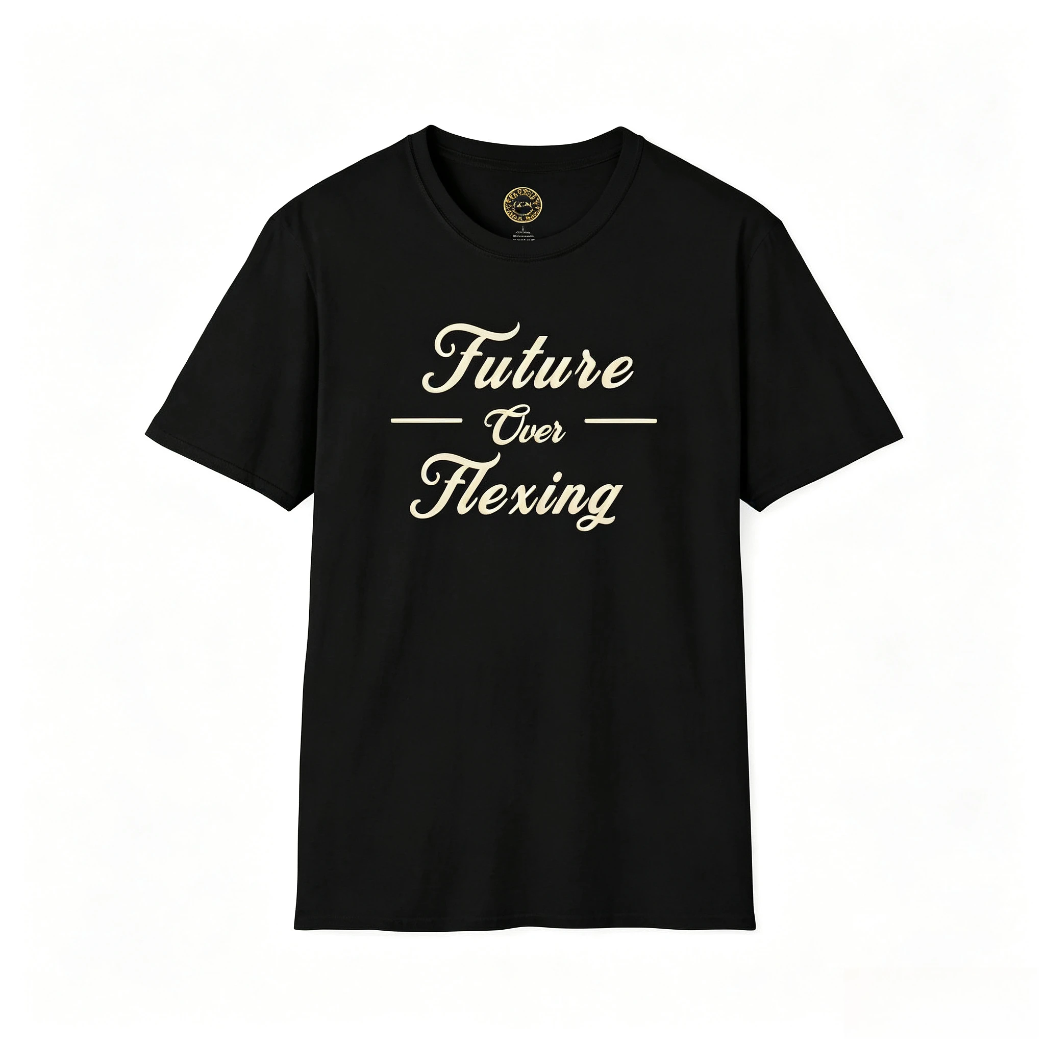 Relaxed and Minimalist Anti-anxiety Shirt, Helping with Growth, Concentration and Conscious Living Inspiring Retro-style T-shirt