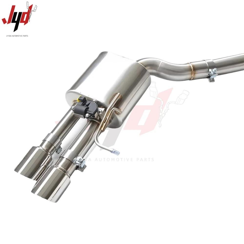 Catback Exhasut for  A7 C7 2012-2017 Cat Back Exhaust with Digital Valve Stainless Steel Custom Fit for 2.8L 3.0t Vehicles