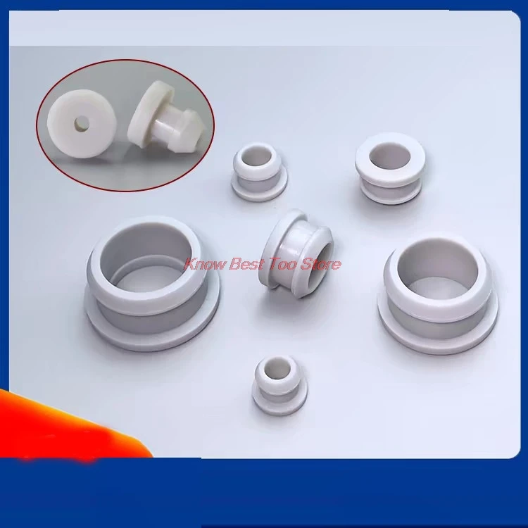 Snap Bushing Cable Grommet Split Open Clip Reverse Buckle Wire Protective Sleeve Through Hole Cable Gasket Gray