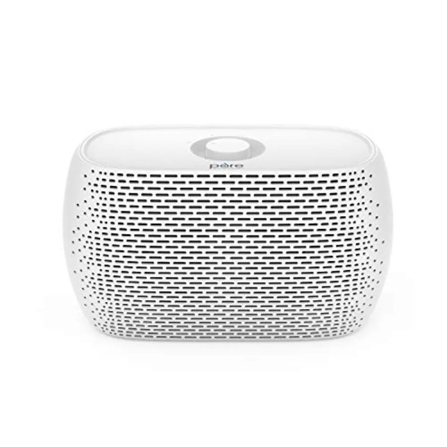 PureZone Breeze Tabletop 2-in-1 Air Purifier with True HEPA Filter for Home Bedroom Office Desktop Use Removes Pet Hair Smoke A