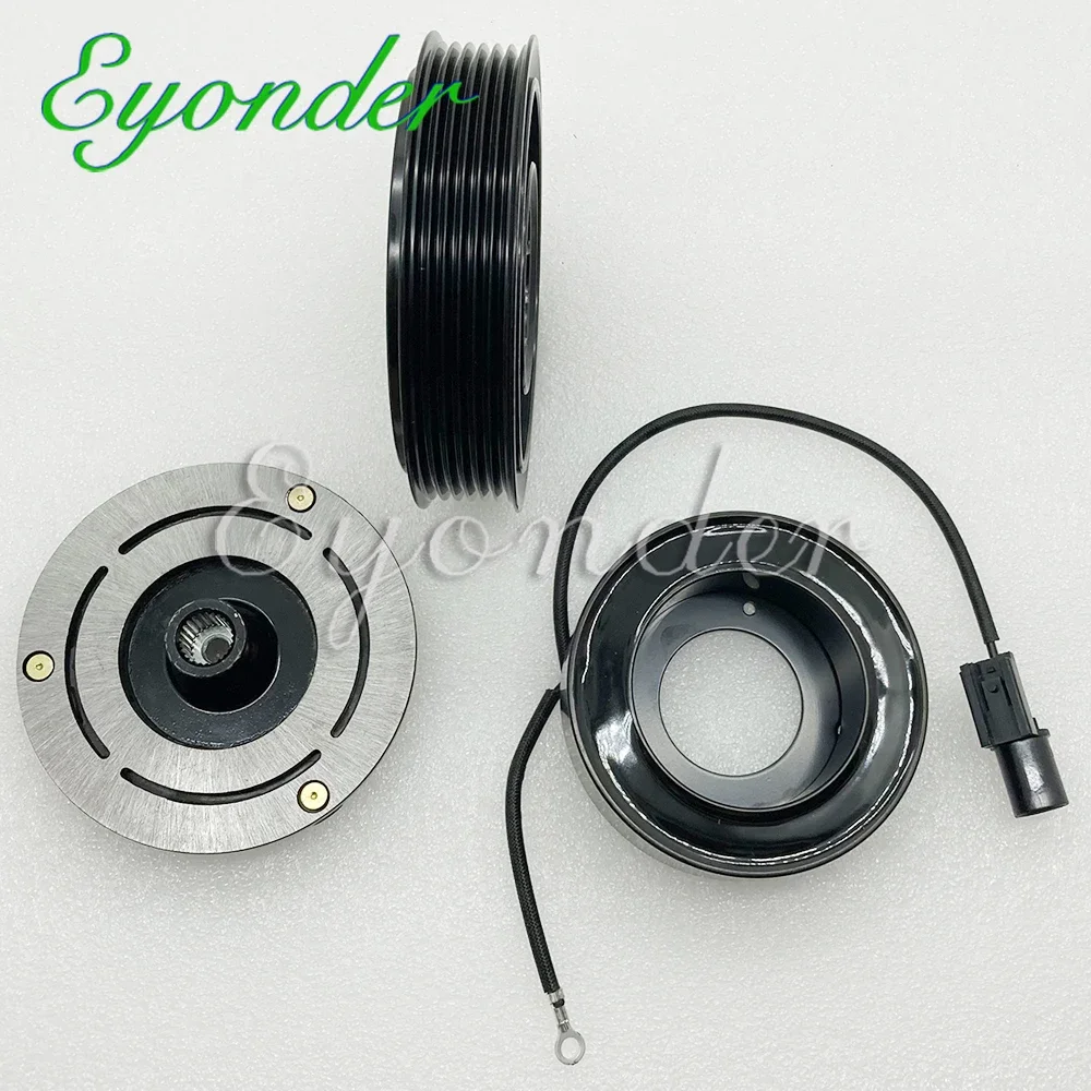 AC A/C Air Conditoning Compressor Magnetic Clutch Pulley DV13 for Kia Forte Cerato Koup 1.6 G4FC 977011X020 97701-1X020