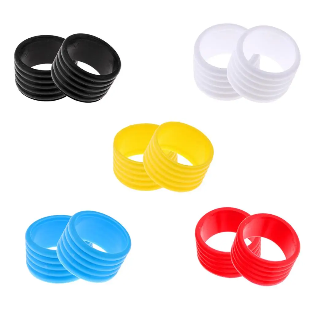 2-delig Badminton Tennisracket Handvat Fix Protector Band Overgrip Zwart