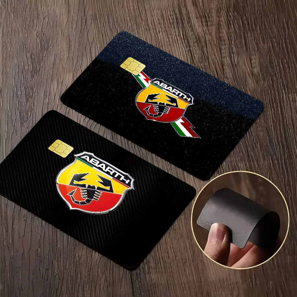 Abarth Anmie Sticker Film Skin Cover For Credit Card Debit Bank Card Front