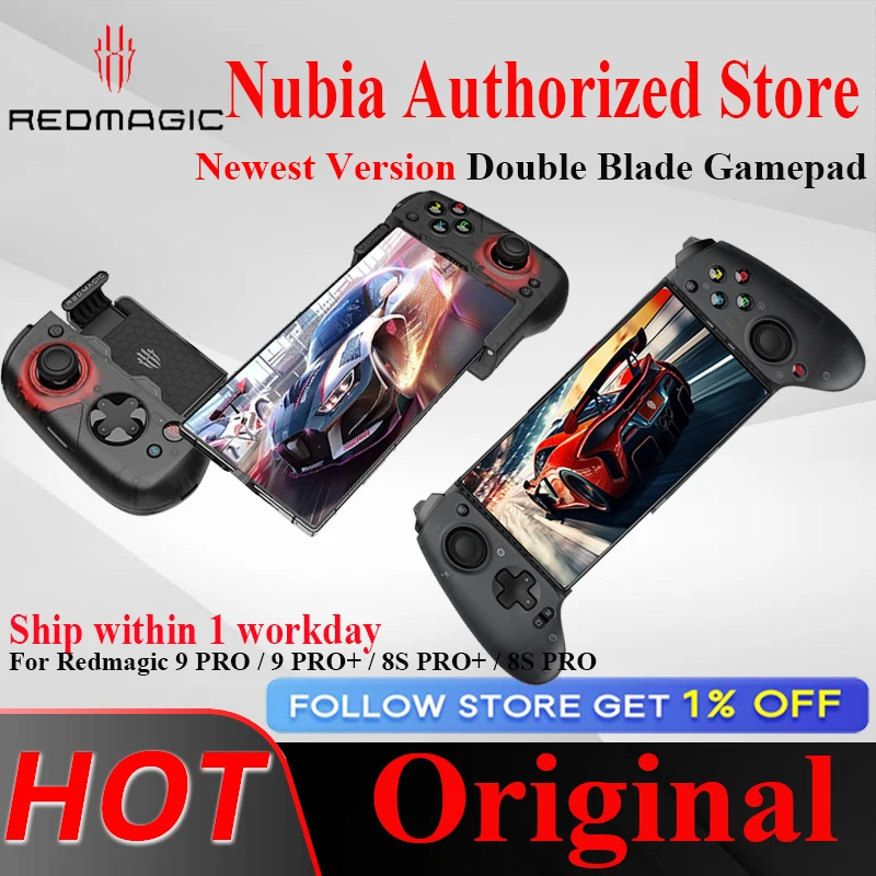 Nubia Redmagic Newest Version Shadow Blade Dual Blade Gamepad 2 1 Gaming Phone Redmagic 9pro 9pro+ Apple E-Sports Handle gamepad