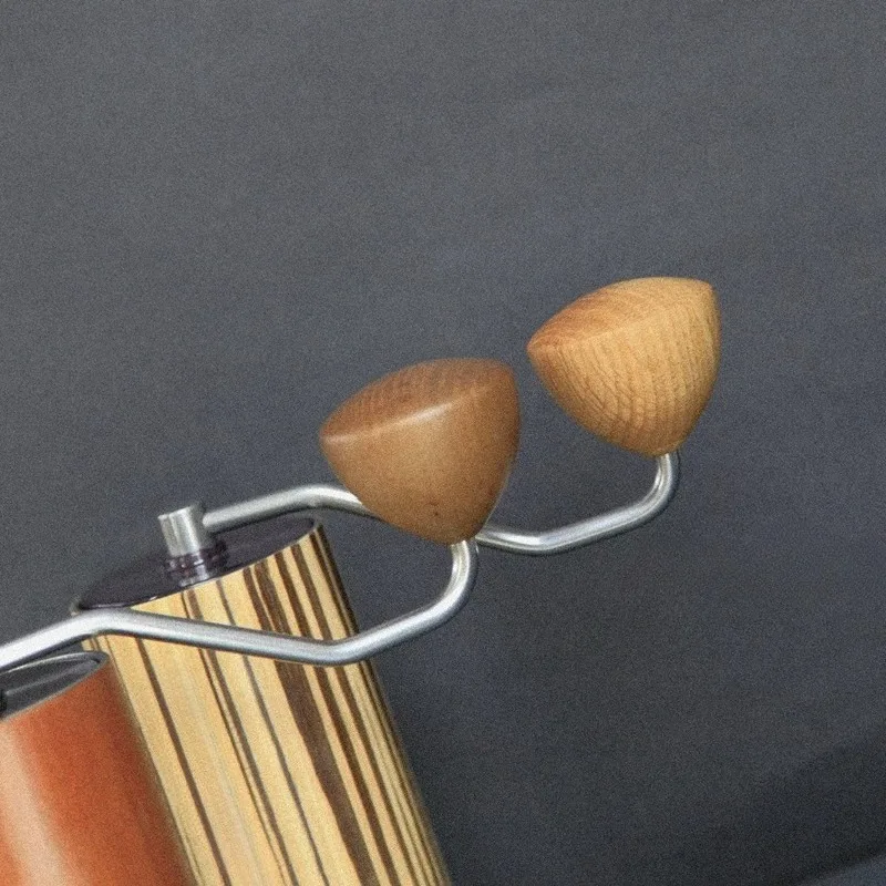 Hand grinding machine mk3 universal accessories, handle solid wood ball oak primary color