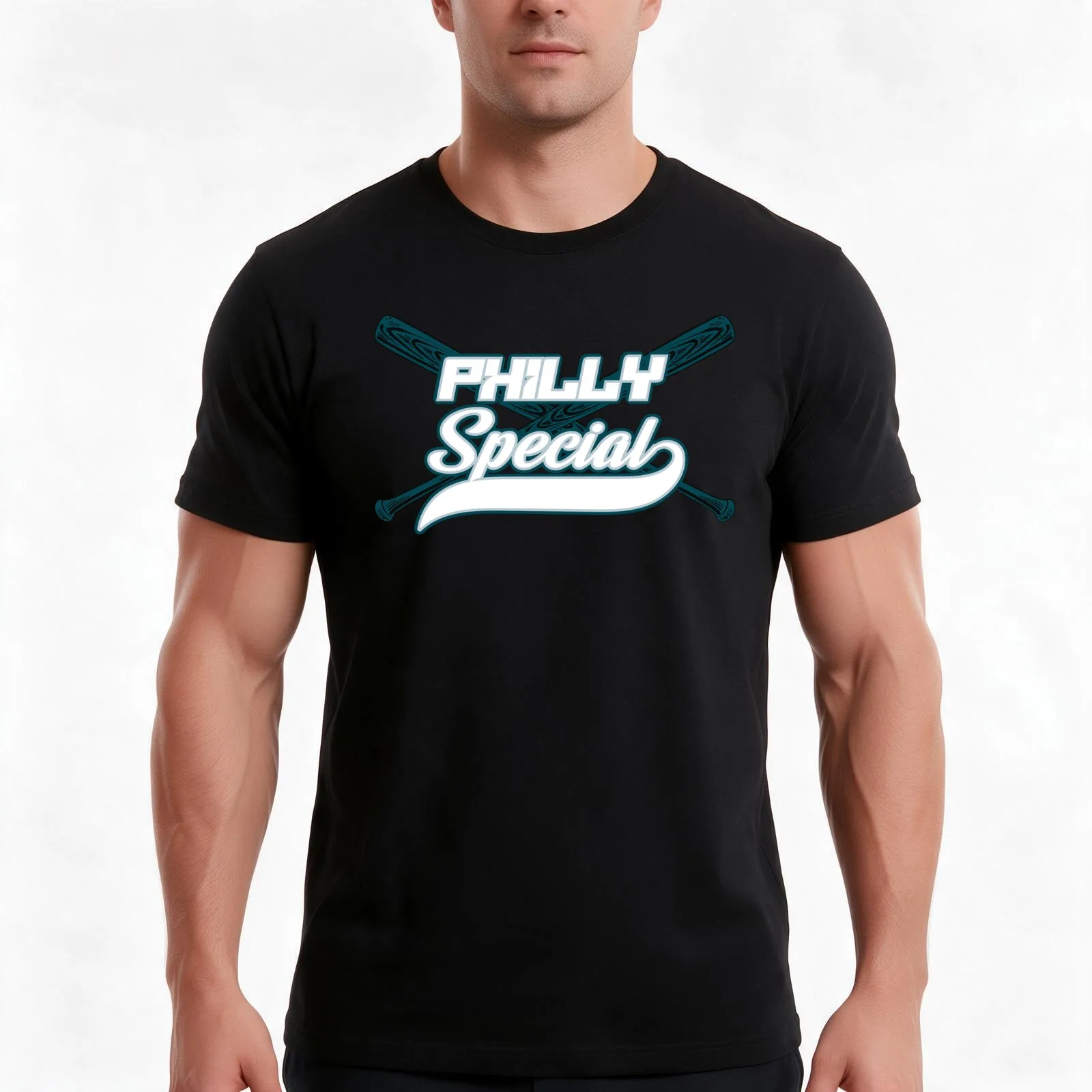 PHILLY SPECIAL T-Shirt, Summer Casual Cotton Tee, Oversized Streetwear Tops, Vintage Graphic Print, Loose Fit Short Sleeve
