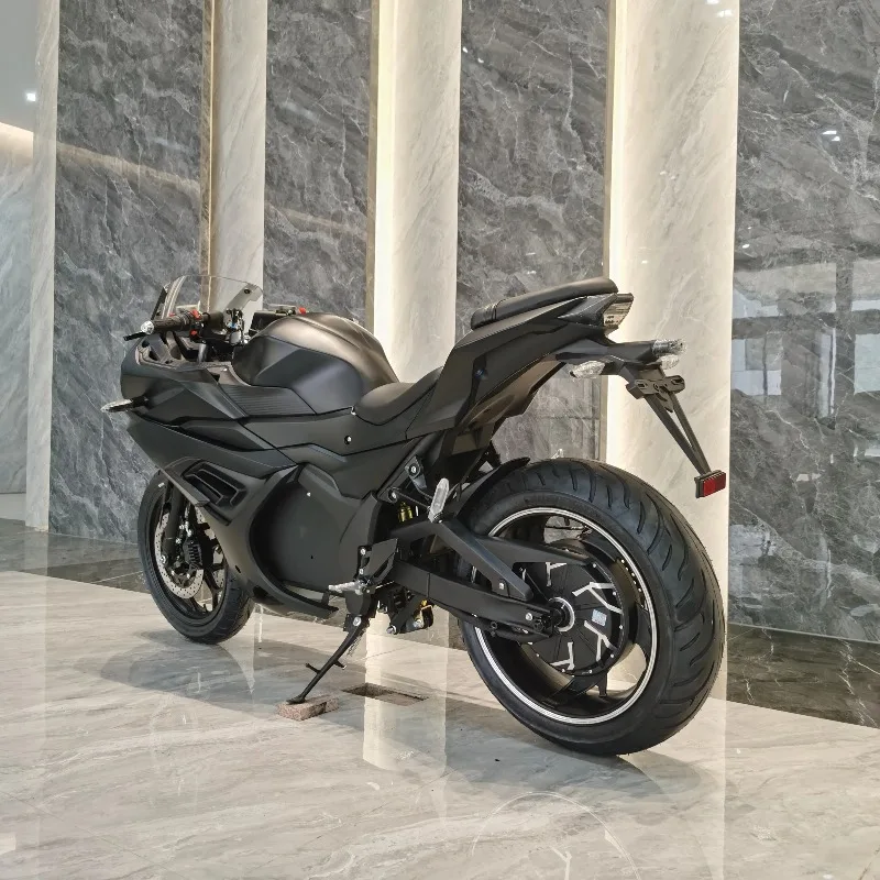 Sport Style Electric Street Bike 72V Lithium Battery E-Motorcycle 80km/h 240km Range Lithium Battery