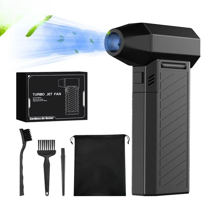 131000rpm 180W Compressed Air Duster Portable Electric Car Dryer Small Blower Snow Cleaning Mini air Blower Jet Fan Turbo
