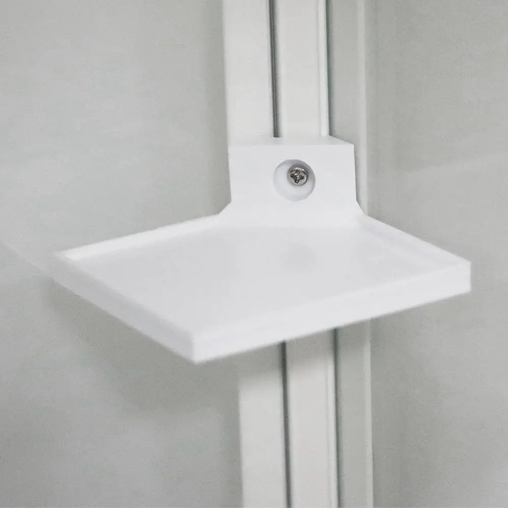 

Угловая полка для растений для стеклянного шкафа IKEA MILSBO, дополнительные аксессуары для полок, совместимые со стеклянным шкафом IKEA Milsbo (белый)