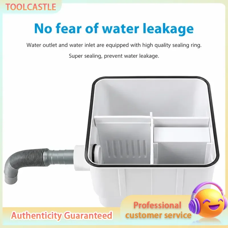Dental Plaster Sedimentation Tank Gypsum Filter Precipitation Separation Trap for Clinic Lab Waste Water Management System