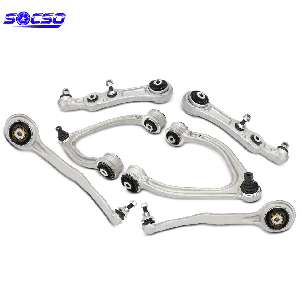 

6Pcs Front Upper Lower Control Arm Kit for Mercedes-Benz W205 A205 C205 W213 C300 RWD A2053301305, A2053301505, A2053304303