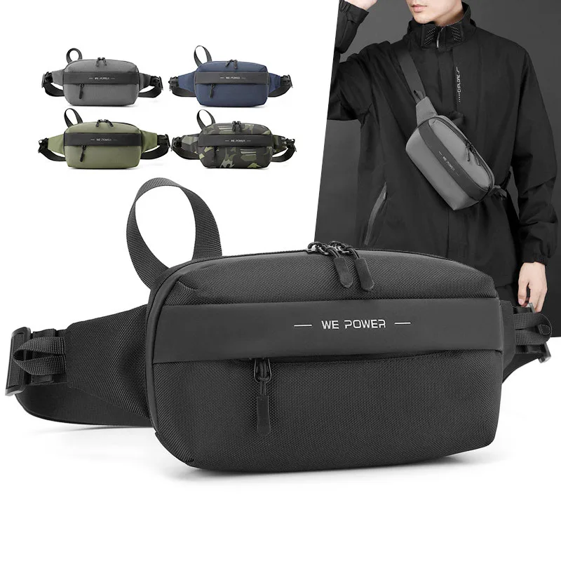 

Нейлоновая водонепроницаемая модная нагрудная сумка высокой плотности, легкая поясная сумка для путешествий на открытом воздухе, спортивная сумка через плечо