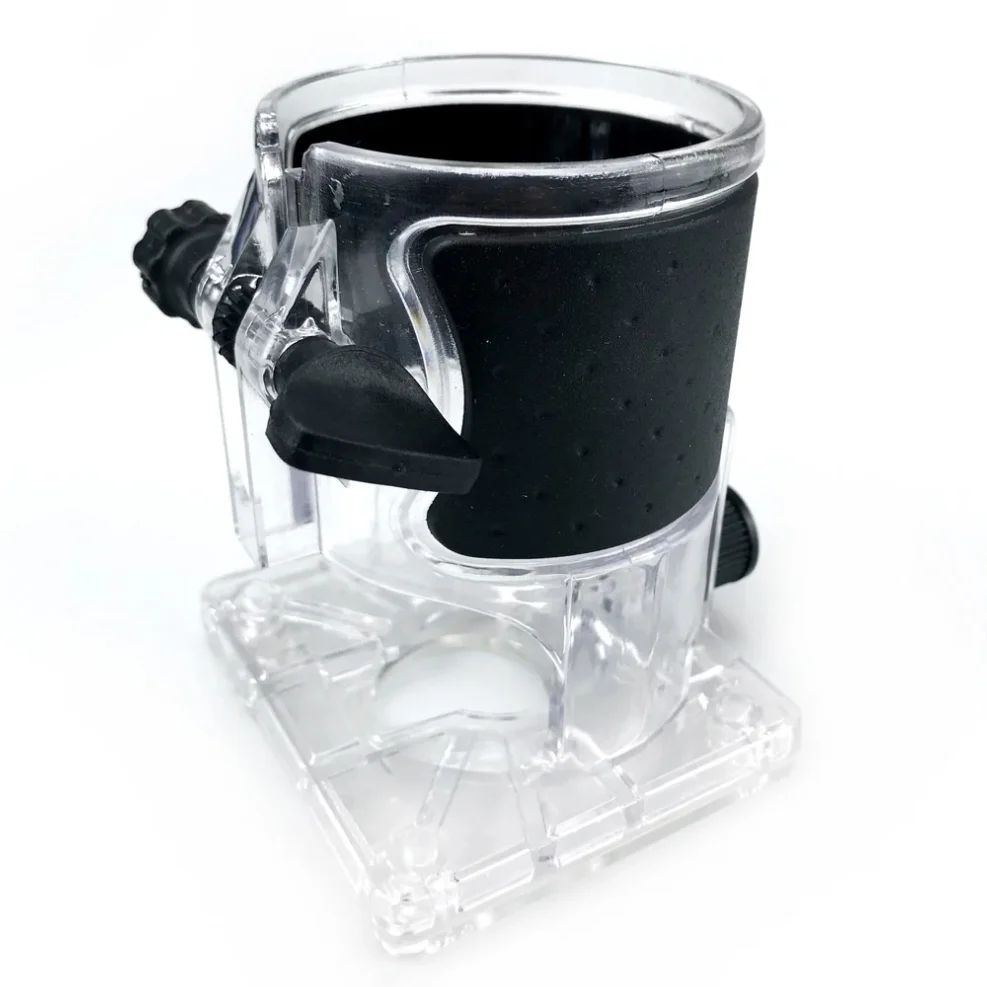 

Woodworking Router Trimming Machine Bases Transparent Cover Adjustable Engraving Machine Protective Shell Used for Trimming