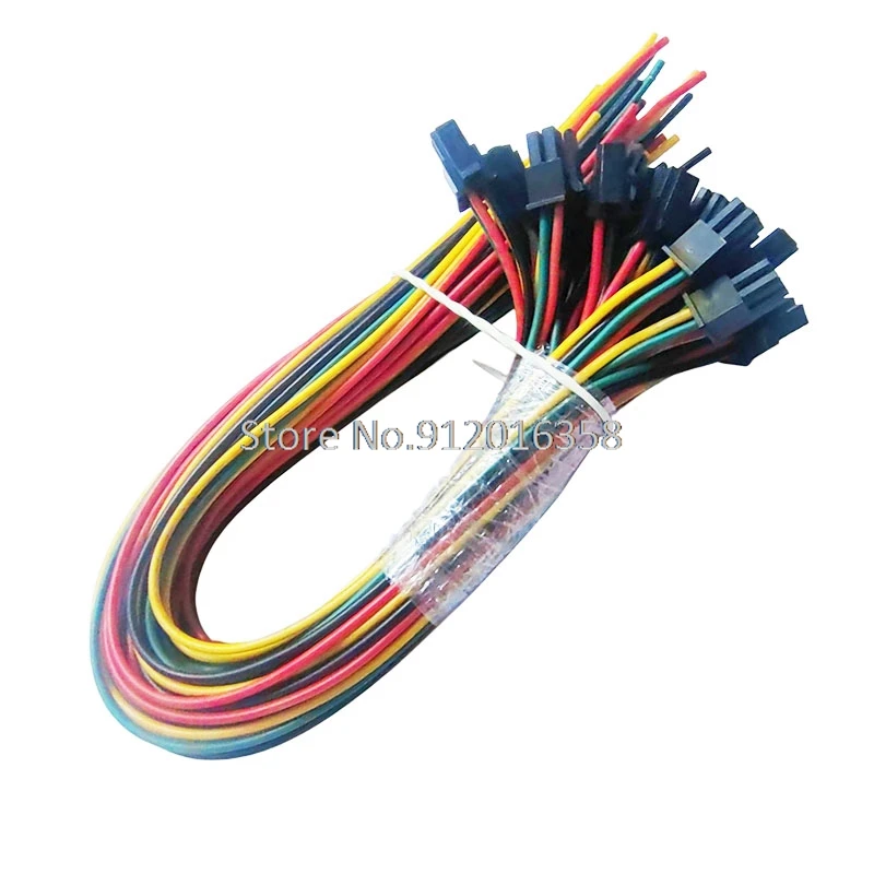 4PIN 20AWG 30CM Micro-Fit 3.0 43025 Molex 3.0 2x2pin 0430250400 Dual Row 4 Circuits 43030 430250400 WM1784 2*2pin wire harness