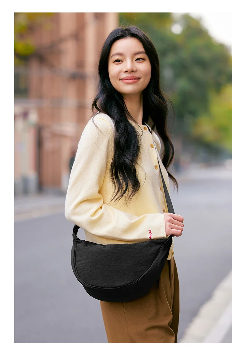 Semir Umhängetasche für Damen, 2025, neue Brusttasche, Macaron-Farbe, Knödeltasche, minimalistische Hüfttasche, Schultertasche – Detail 19
