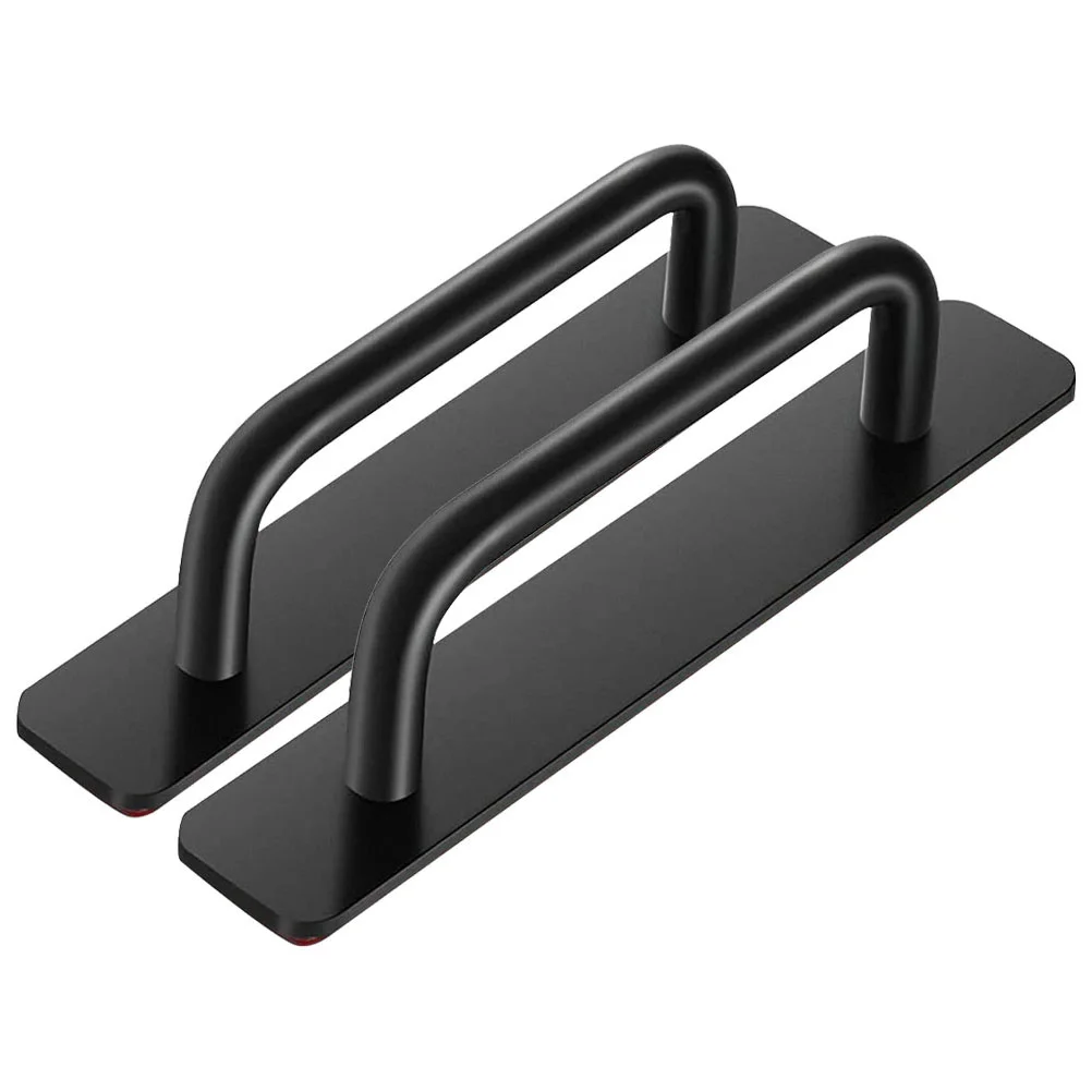 2 Pcs Cabinet Door Handle Pull Handles Kitchen Pulls Aluminum Alloy Adhesive Drawer Space