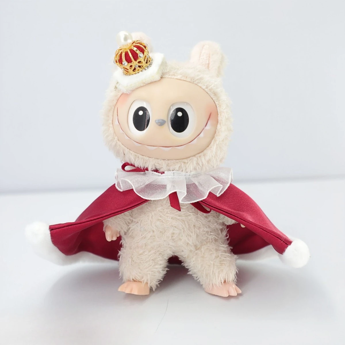 

Для 15/17 см Labubu Одежда Мини-кукла Корона и теплая накидка Одевание DIY Подарочная кукла Одежда Аксессуары Сидящая вечеринка Игра DIY Игрушки