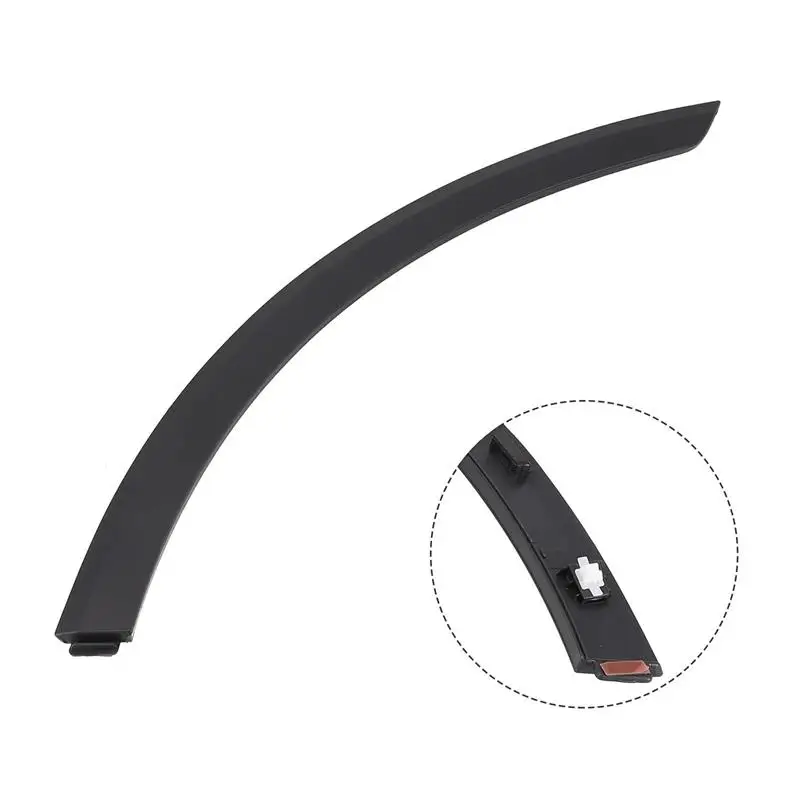 Car Rear Door Edge Wheel Eyebrow Molding Trim ​For Honda CR-V CRV 2012 2013 2014 2015 2016 Plastic Accessories 75395-T0A-A01