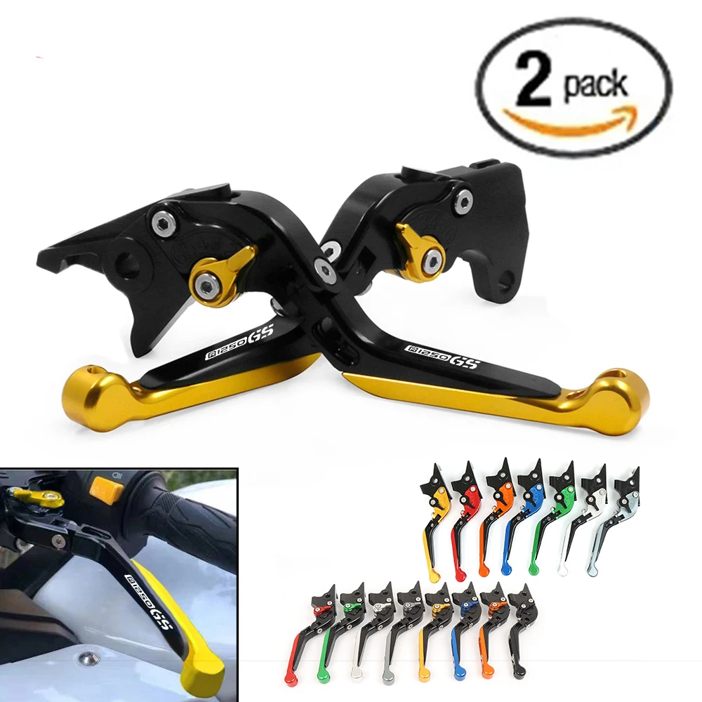 

For BMW R1250GS R 1250GS 2013-2023 Motorcycle Folding Adjustable Brake Clutch Levers Extendable Handle Handbrake Lever R 1250 GS