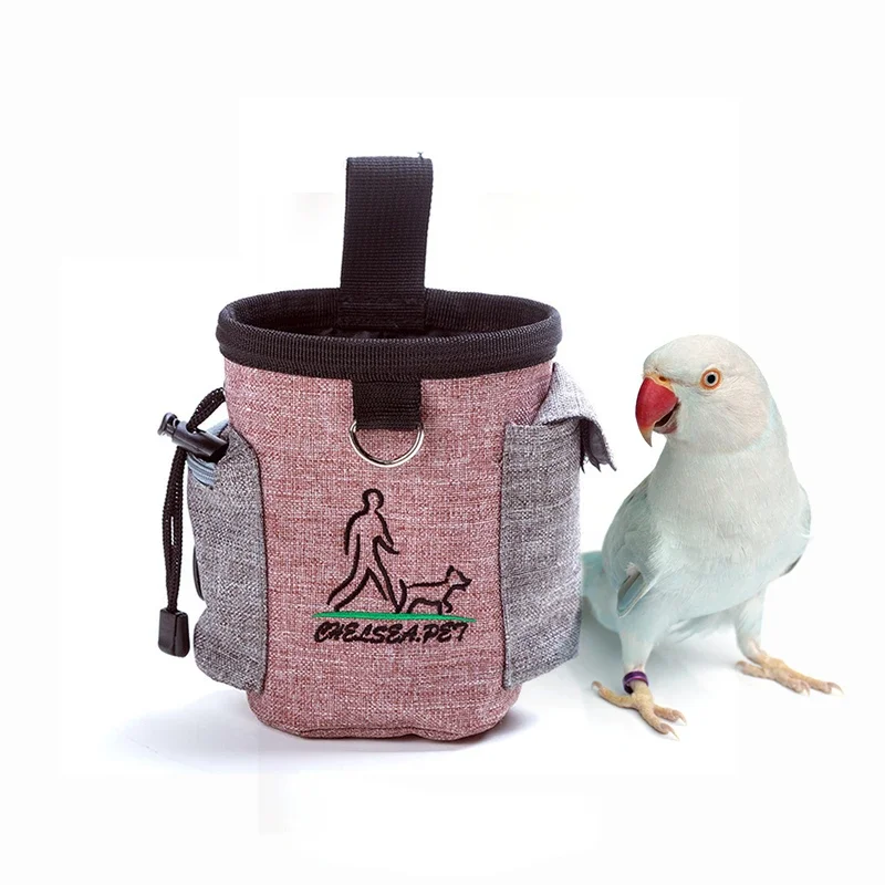 

Pet Parrot Outgoing Bag Training Waist Bag with Belt Portable Outdoor Training Pet Special Snack Bag Xuan Feng