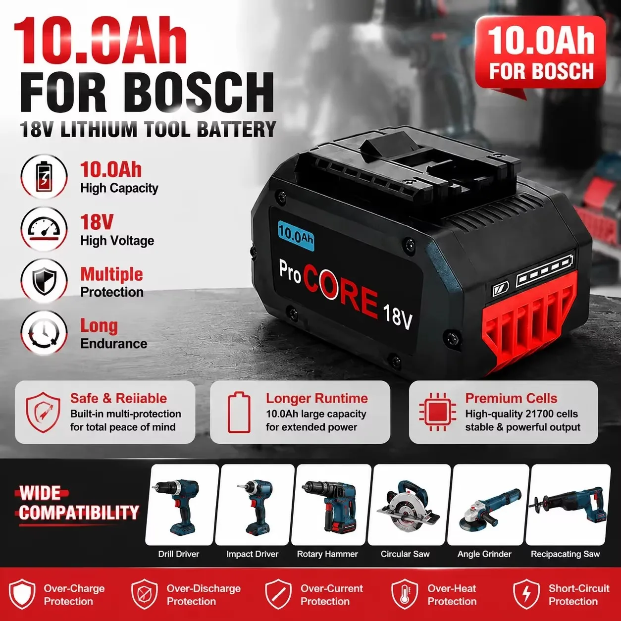 Technologie Lithium-Ion Avancée