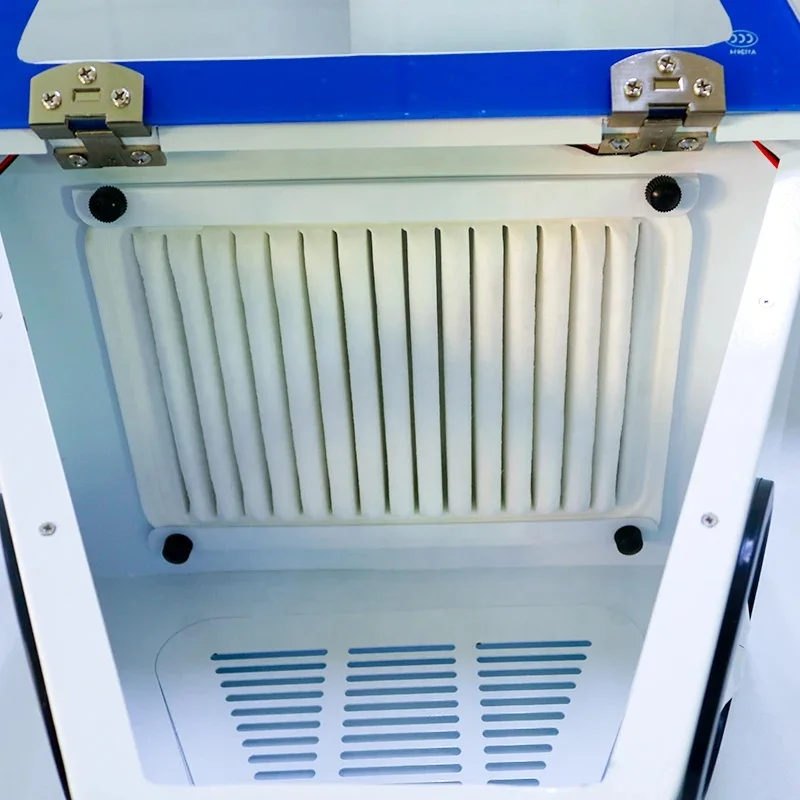 

Dental Lab Dust Collector Vacuum Dust Extractor Box Lapping Protector Sandblasting Box For Dental Sandblasting and Grinding