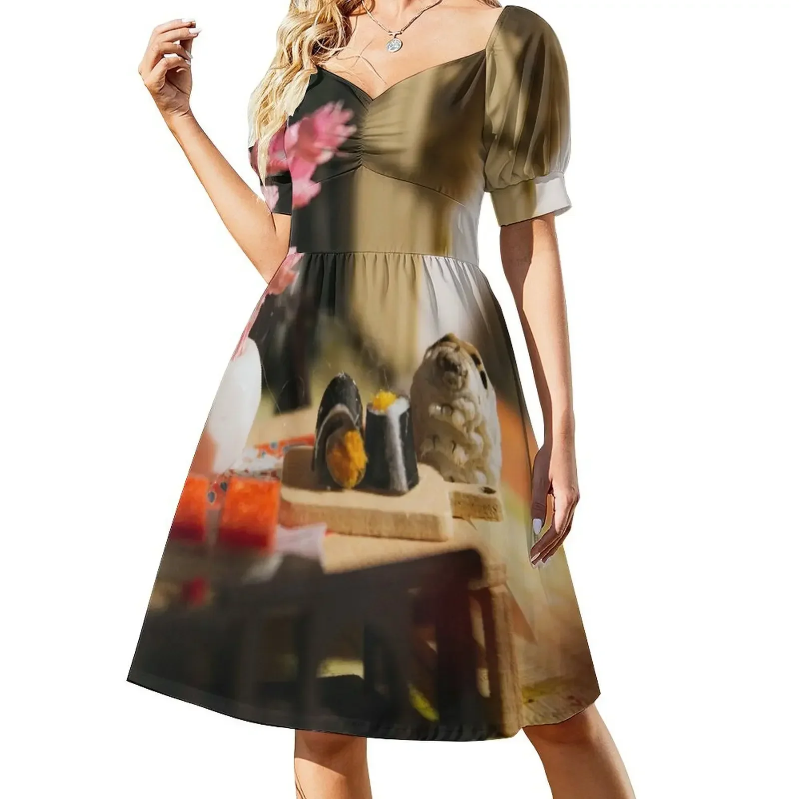 

Dinner is ready: Silkworm spy Sleeveless Dress summer dresses for women 2025 elegant and pretty women's dresses Dress