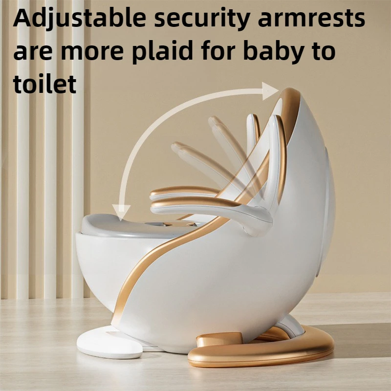 

Умный детский туалет с датчиком ночника, домашний горшок, писсуар для мальчика, съемный и моющийся унитаз