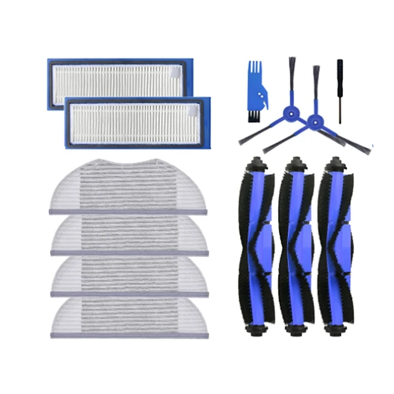 1Set Replacement For Eufy Robovac L70 Robot Vacuum Cleaner Mop Cloth Main Roller Brush Hepa Filter Side Brush Parts
