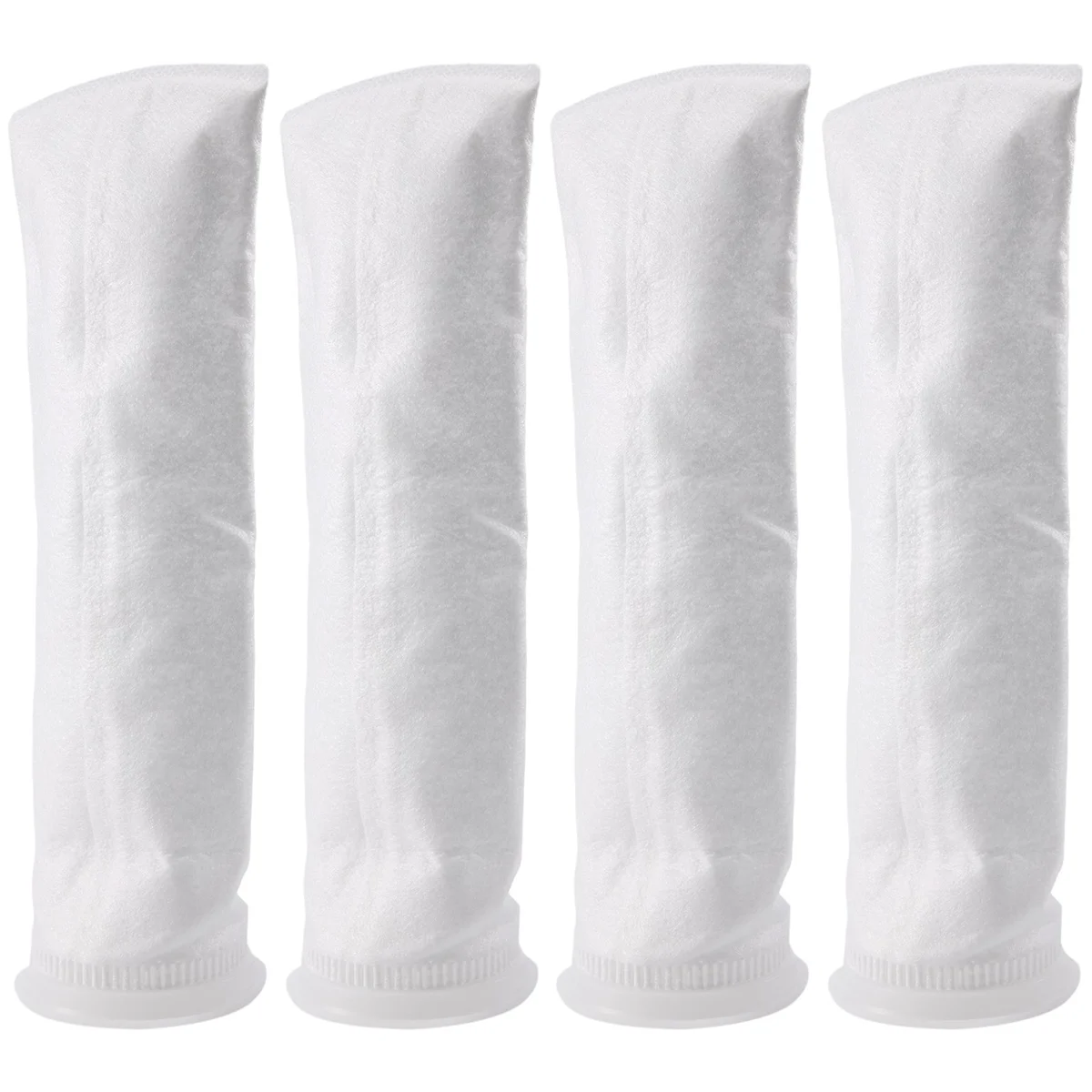 4 paquets de chaussettes filtrantes, 200 micromètres, pour aquarium précieux/salin, sécuritaires, pour puisard/débordement