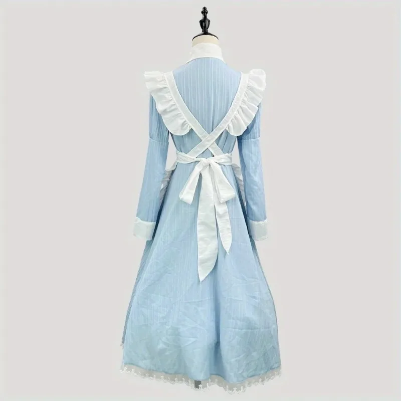

New Style Daily Wear Traditional British Maid Long Dress French Maid Costume Crossplay Cosplay Japanese Uniform